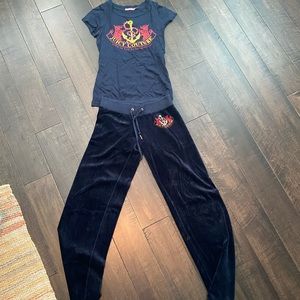 Juicy Couture Pants and Shirt Set ✨